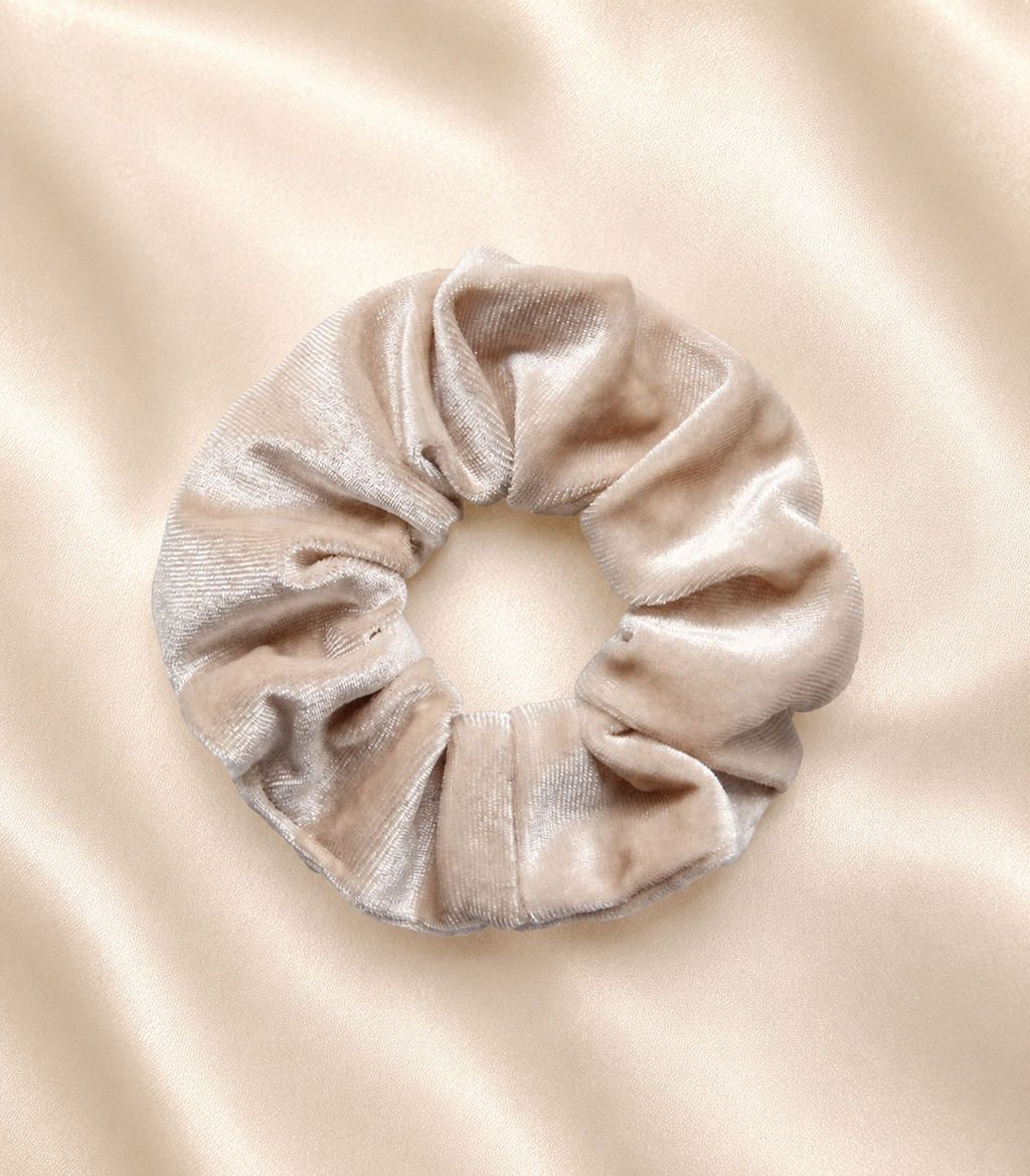 Chouchou à Poche Secrète — Beige Crème