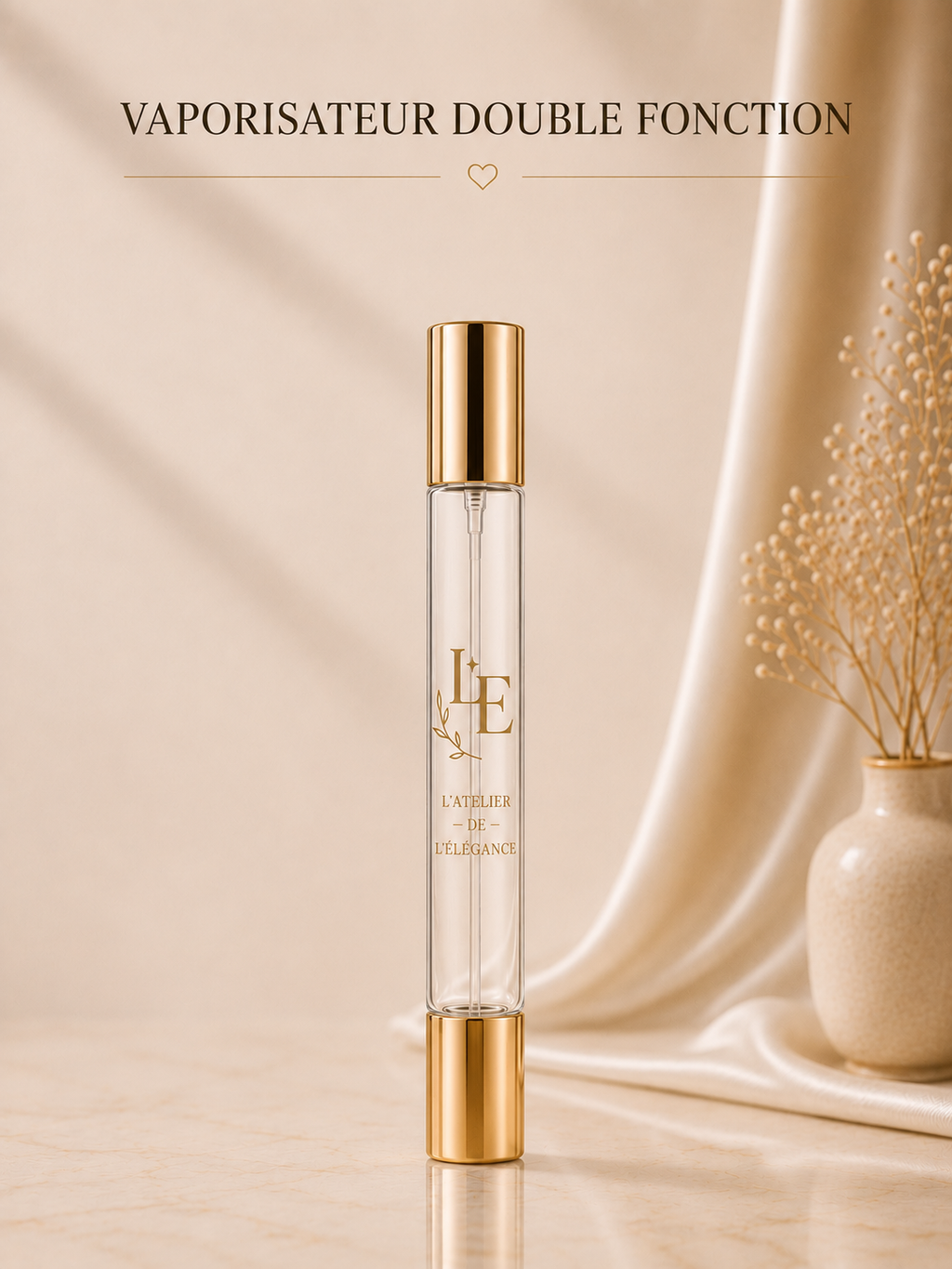 VAPORISATEUR DOUBLE FONCTION — L'Atelier de l'Elegance 10 ml
